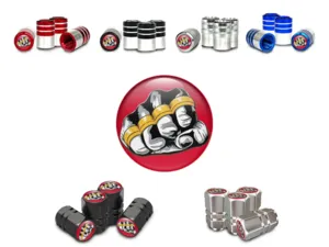 Tyre Tappi Valvola per Auto Struttura Sottile